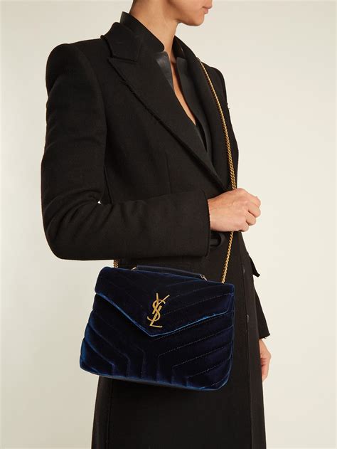 ysl velvet bag loulou